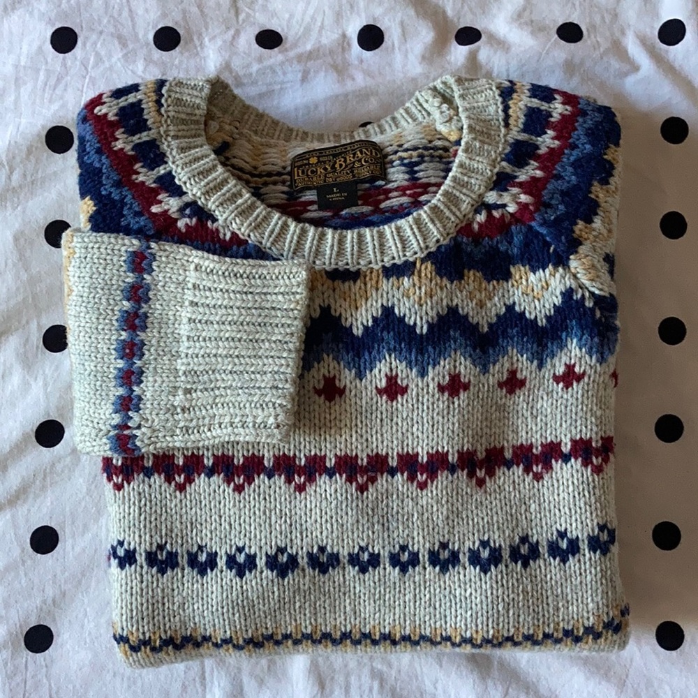 NWOT lucky brand sweater